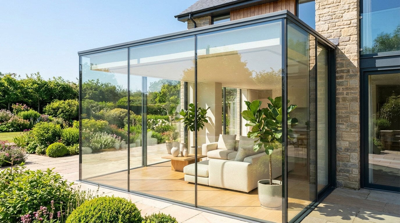 Extension maison vitrée : agrandir et illuminer