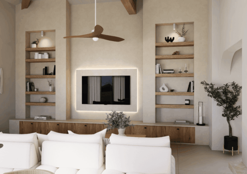 Rénovation et décoration d’une pièce de vie de 70m2