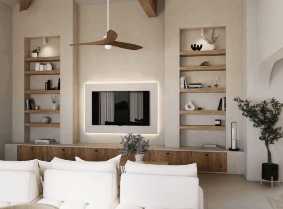 Rénovation et décoration d’une pièce de vie de 70m2