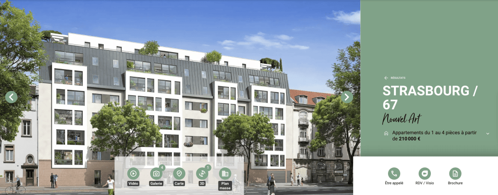 Intéressé par le neuf ? Découvrez le projet Nouvel art de Kaufman & Broad à Strasbourg