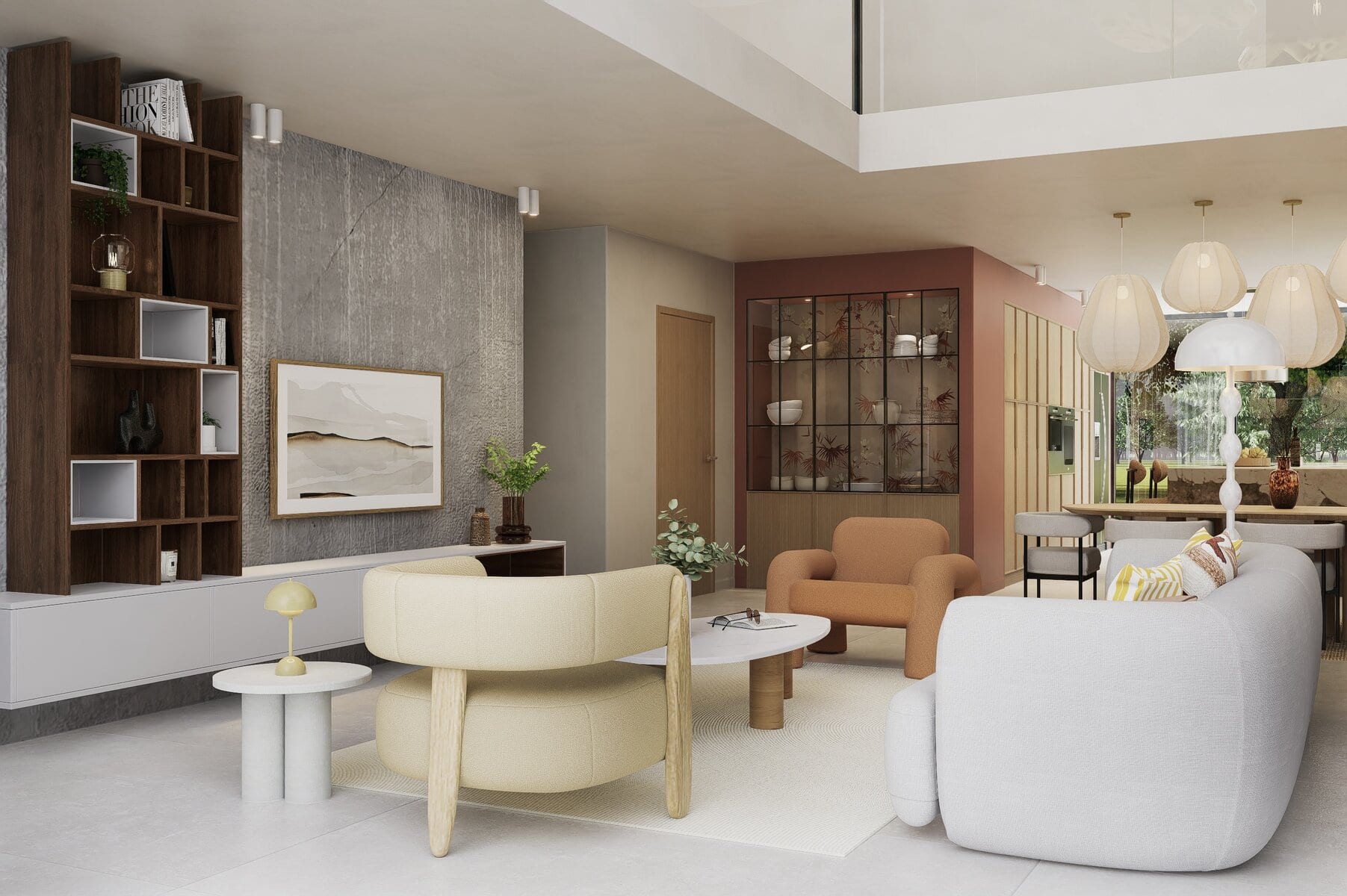 plan 3D d'architecte d'intérieur à Paris