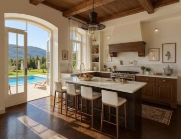 Porte-fenêtre et cuisine : transformer votre espace culinaire en pièce lumineuse