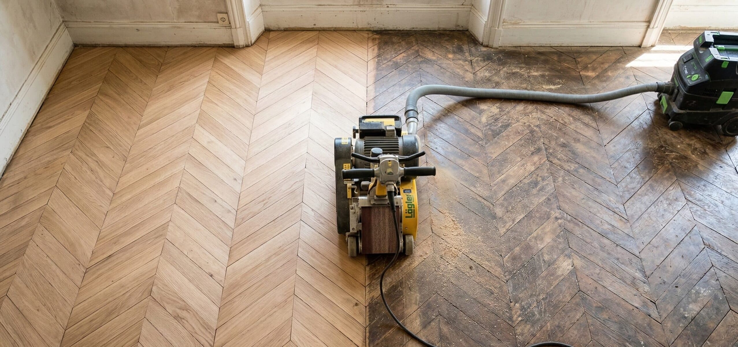 Prix du ponçage de parquet au m2 : combien pour redonnez vie à son sol