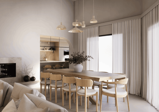 Rénovation et décoration d’une pièce de vie de 70m2