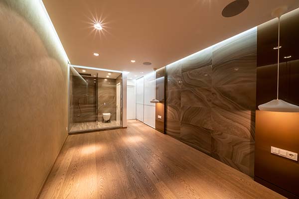 ruban led salle d ebain