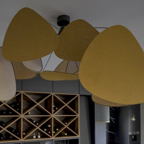 Cuisine sur-mesure avec cave à vin proche de Bourg-en-Bresse