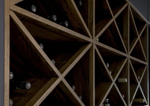 Cuisine sur-mesure avec cave à vin proche de Bourg-en-Bresse