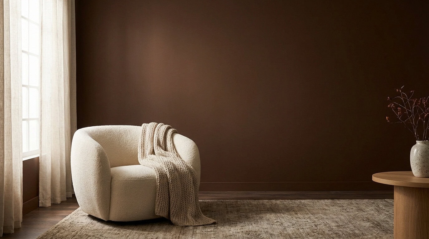 Peinture chocolat : osez une déco chic et enveloppante