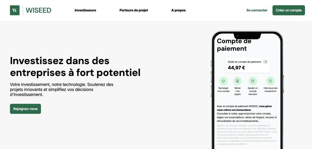 Wiseed : le diversifié en pleine tourmente