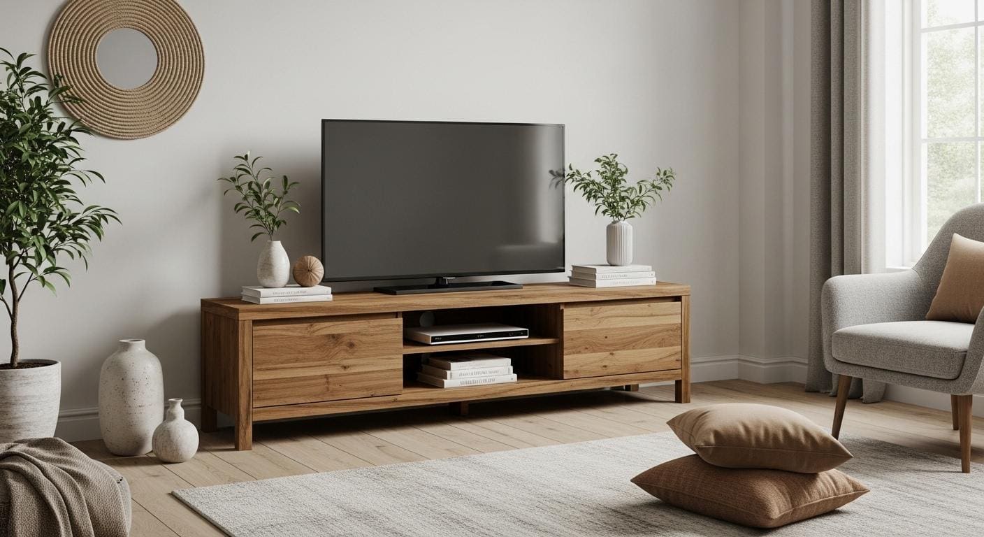 Meuble TV en Bois : apportez de la chaleur à votre coin télé