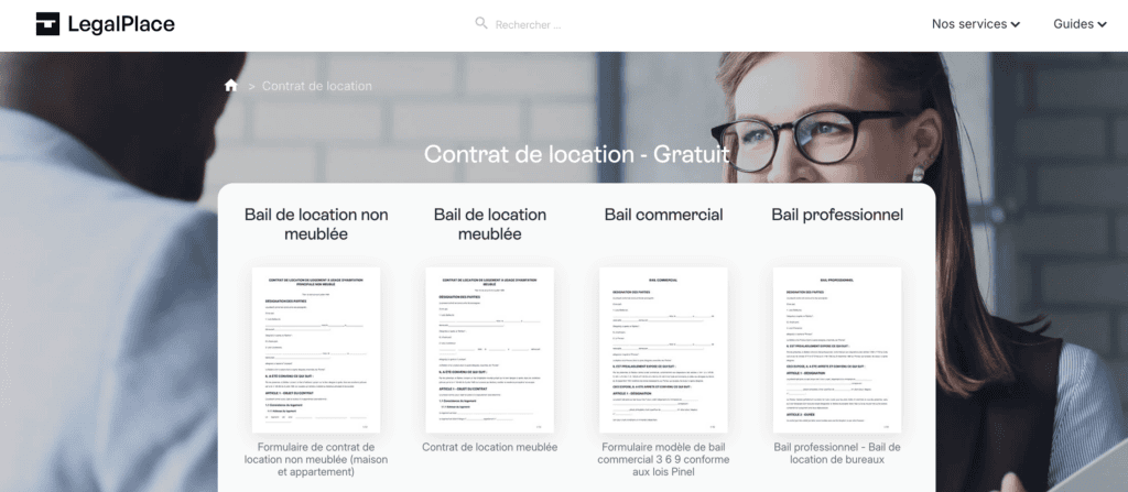 Legalplace - le généraliste des contrats à votre service