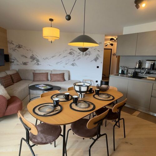 Ameublement complet d&rsquo;un appartement au pied des pistes à l&rsquo;Alpe d&rsquo;Huez