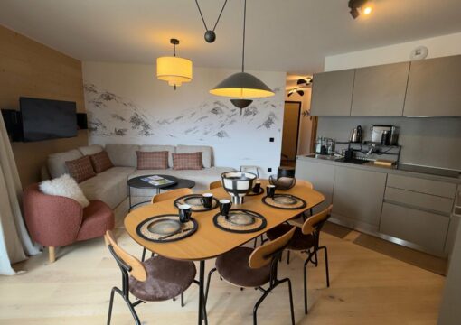 Ameublement complet d&rsquo;un appartement au pied des pistes à l&rsquo;Alpe d&rsquo;Huez