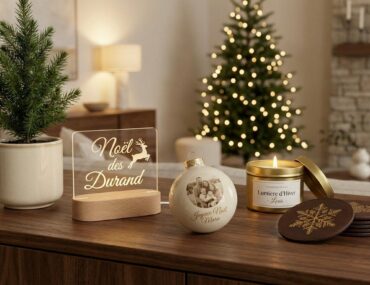 Des idées de décorations de Noël design personnalisées