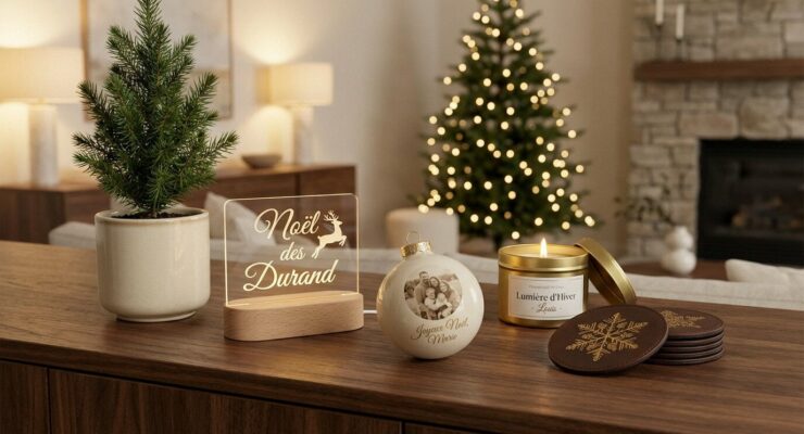 Des idées de décorations de Noël design personnalisées