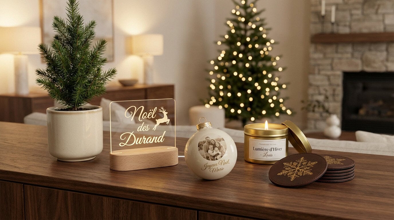 Des idées de décorations de Noël design personnalisées
