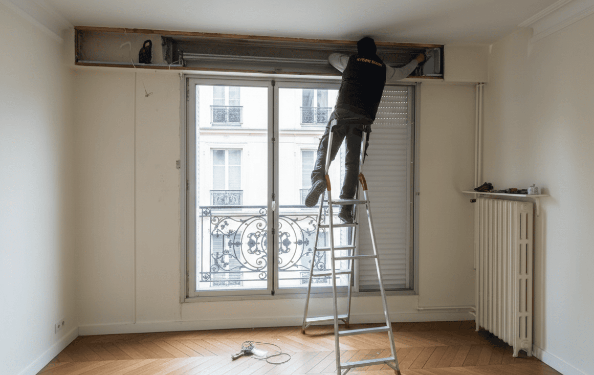 Tarif de réparation d’un volet roulant électrique : le vrai coût