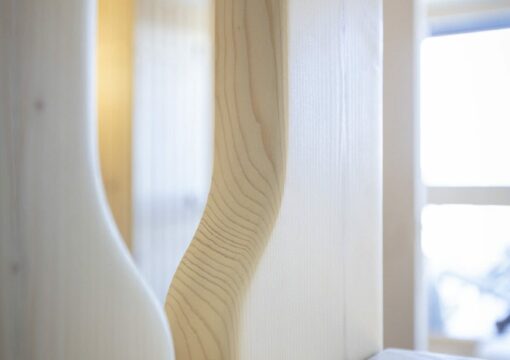 Rénovation d’un appartement aux Arcs 1800 – style Charlotte Perriand