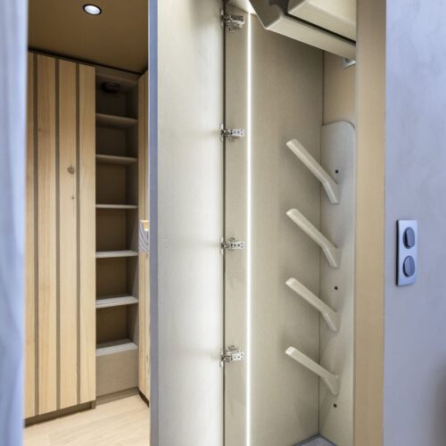 Rénovation d’un appartement aux Arcs 1800 – style Charlotte Perriand