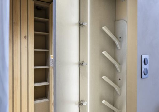 Rénovation d’un appartement aux Arcs 1800 – style Charlotte Perriand