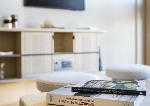 Rénovation d’un appartement aux Arcs 1800 – style Charlotte Perriand