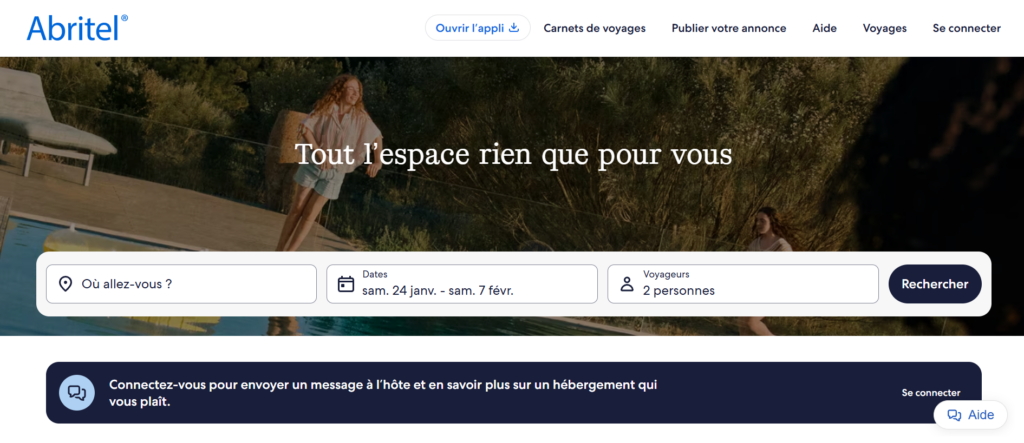 L'une des solution alternative a airbnb est abritel