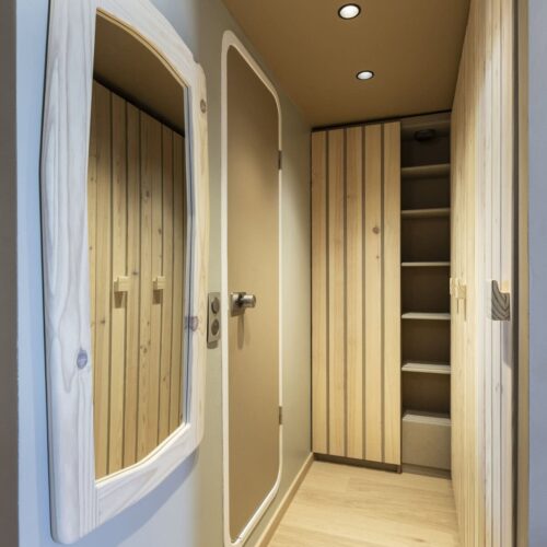 Rénovation d’un appartement aux Arcs 1800 – style Charlotte Perriand