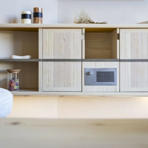 Rénovation d’un appartement aux Arcs 1800 – style Charlotte Perriand