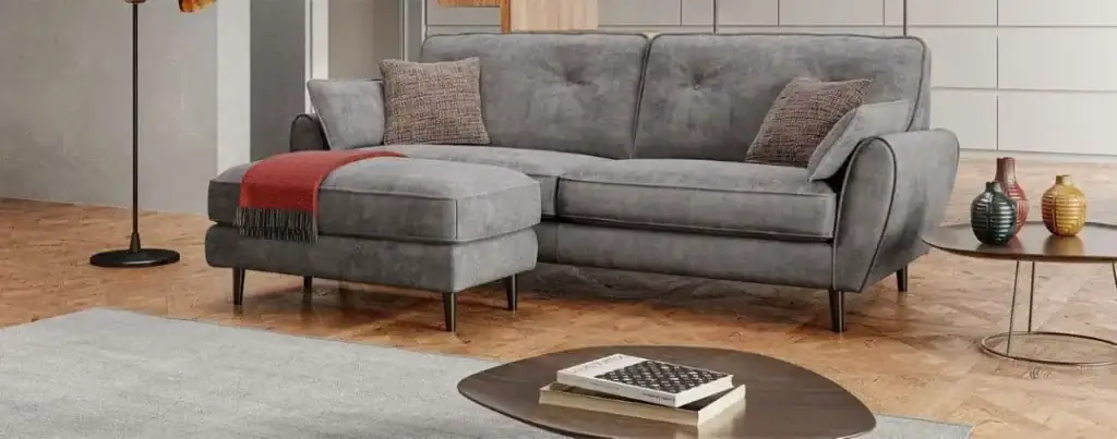 Canapé Poltronesofa gris dans un salon