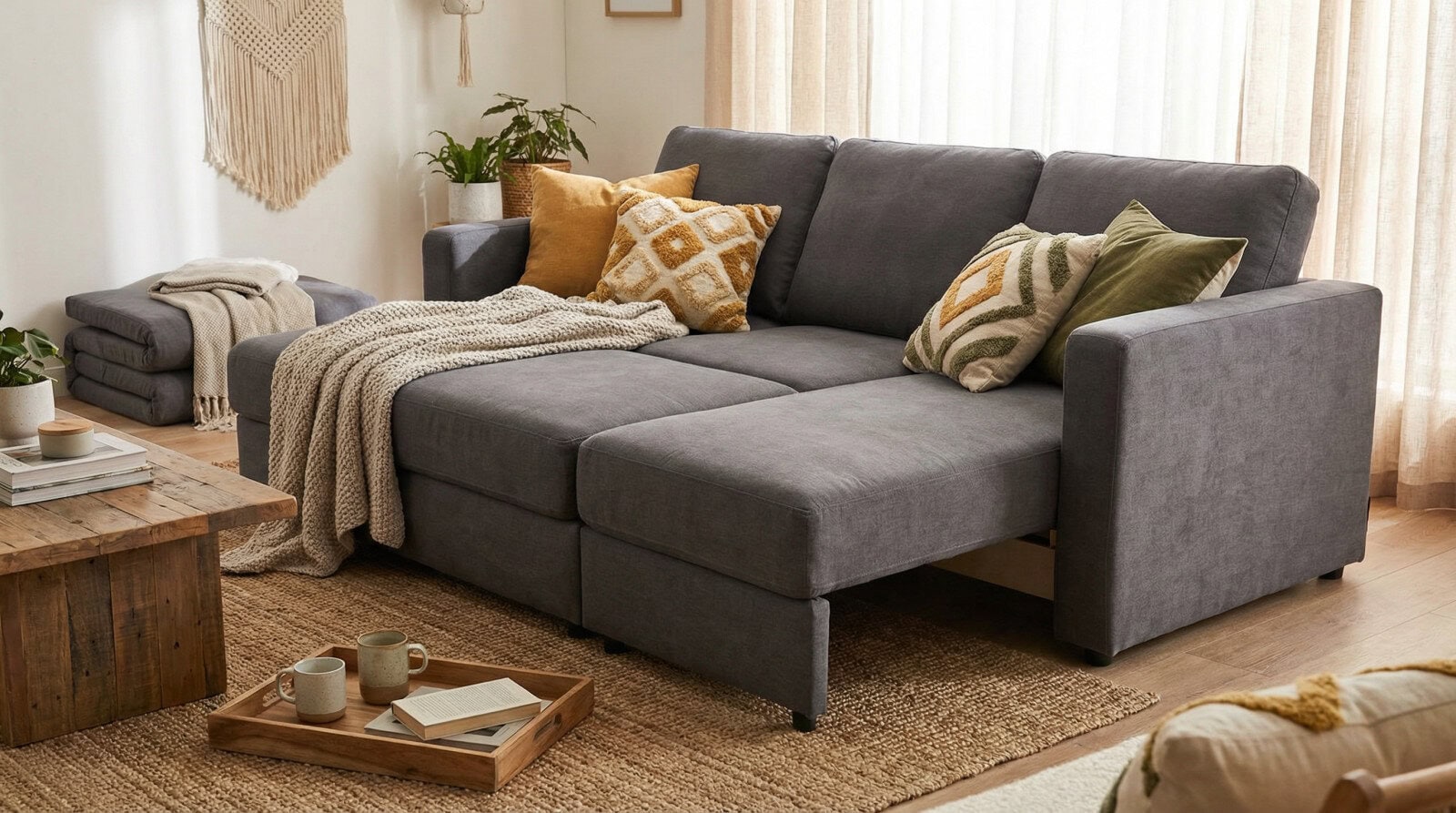 Canapé convertible Maison du monde : 3 modèles à intégrer chez vous