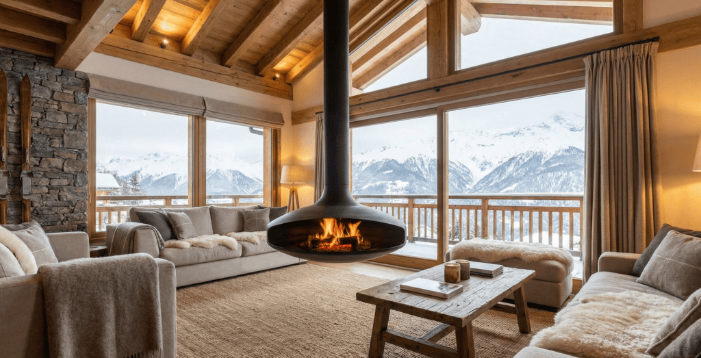 Poêle à bois suspendu : l'alliance parfaite entre design et performance thermique