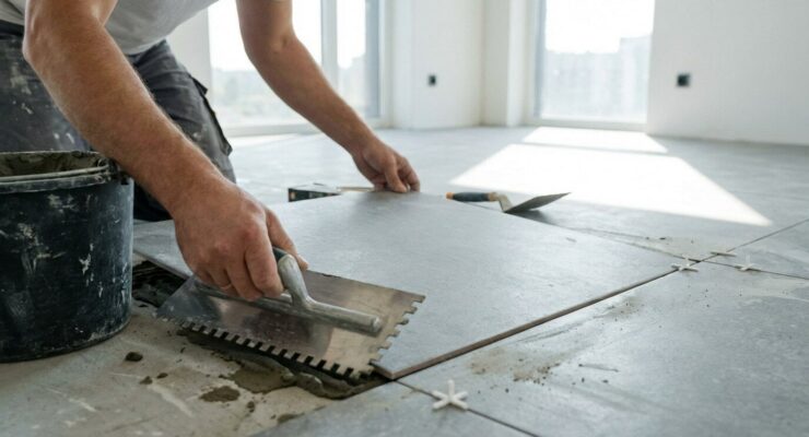 Prix de pose du carrelage au m2 : constat des designers Ynspir