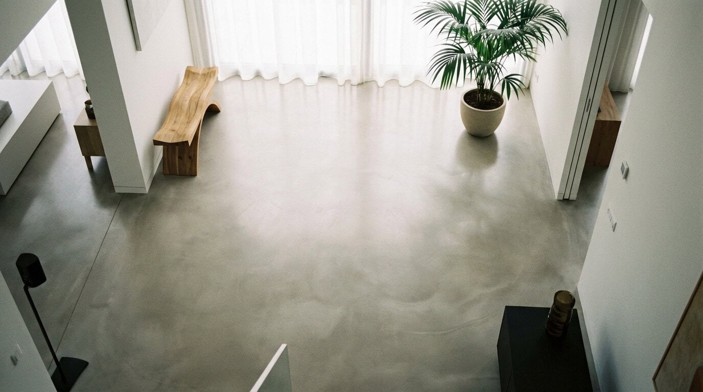 Prix du m2 du béton ciré : le coût de l'élégance minérale