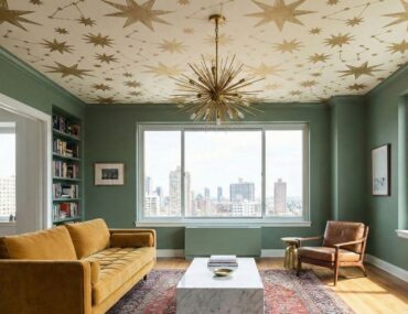 Papier peint plafond : l’audace déco que votre intérieur attend depuis toujours