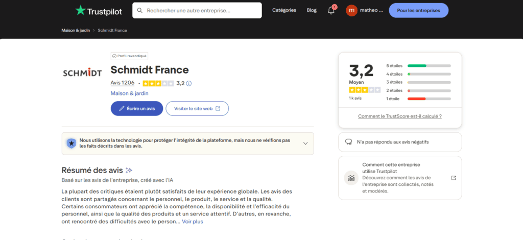 avis cuisine schmidt