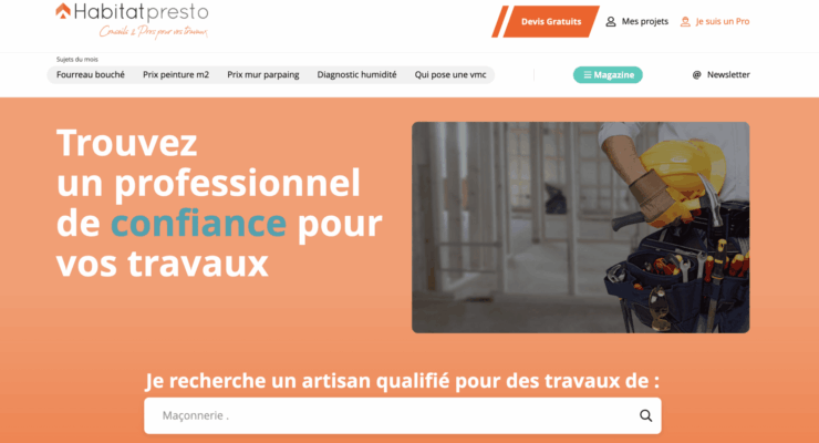 Avis Habitatpresto : l’expertise de vos travaux en 2026