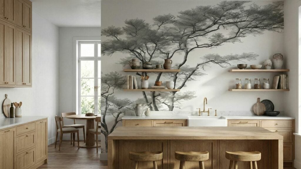 Papier peint noir et blanc : le duo incontournable pour un intérieur de caractère