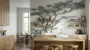 Papier peint noir et blanc : le duo incontournable pour un intérieur de caractère