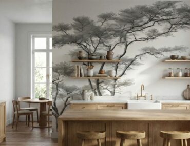 Papier peint cuisine : le guide complet pour oser la tendance sans faux pas