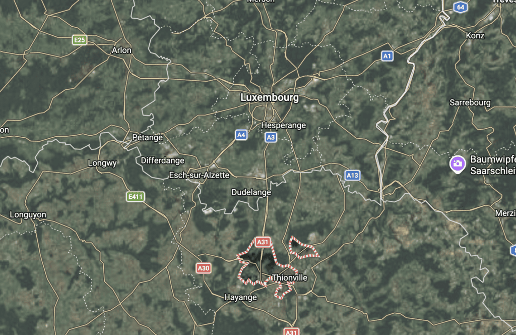 luxembourg proche thionville