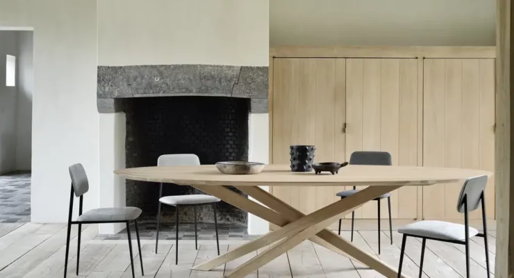 La table ronde Ethnicraft, le secret des dîners réussis