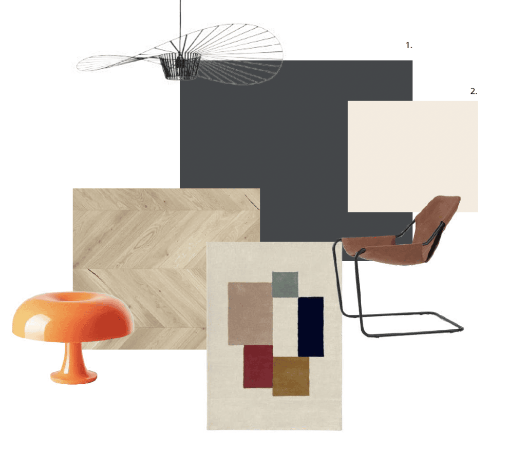 rénovation plan 3D appartement haussmannien