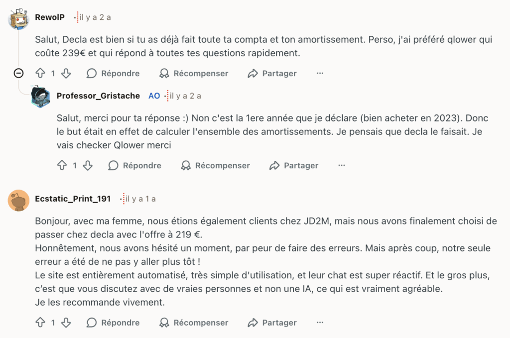 Avis clients : ce qu'en disent les utilisateurs sur reddit