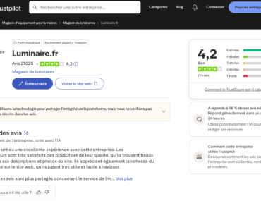 Avis luminaire.fr : le test complet du géant de l&rsquo;éclairage