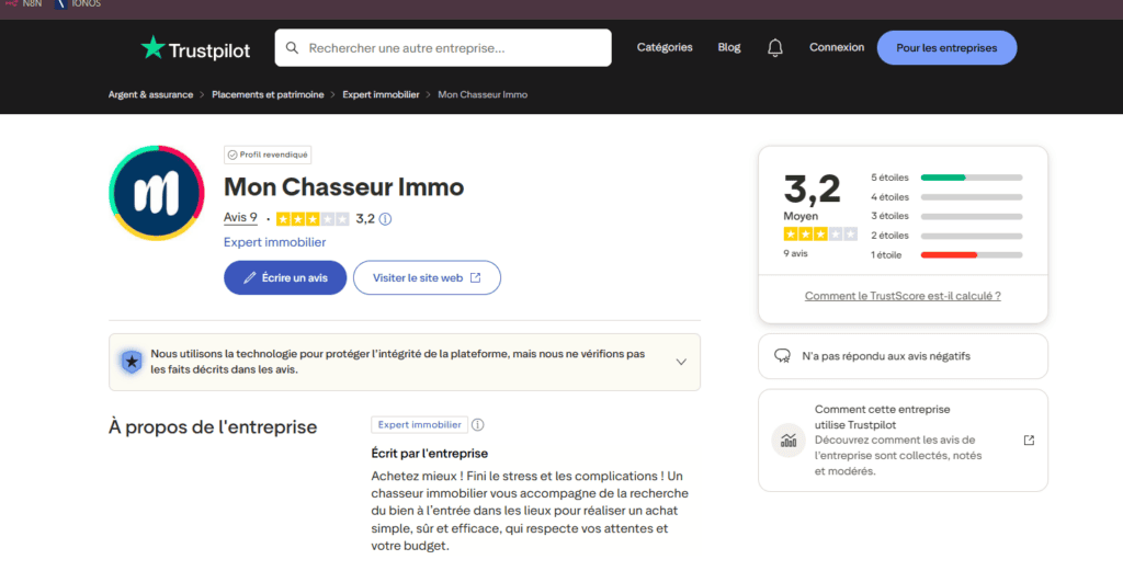 avis mon chasseur immo.