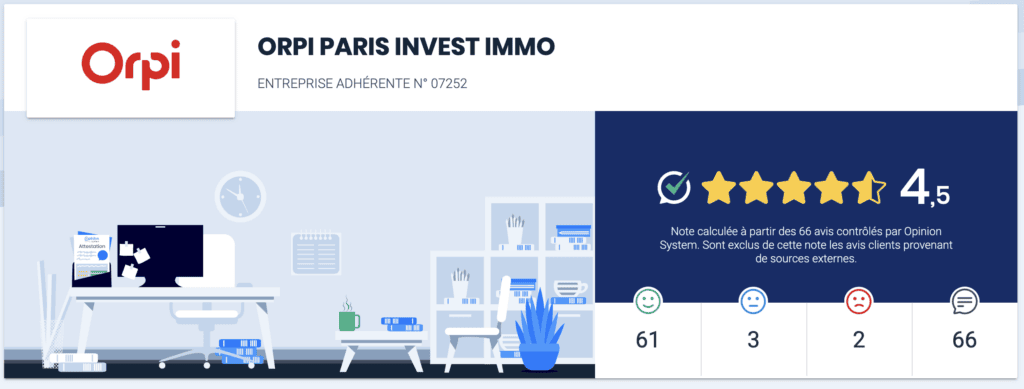 avis orpi invest immo