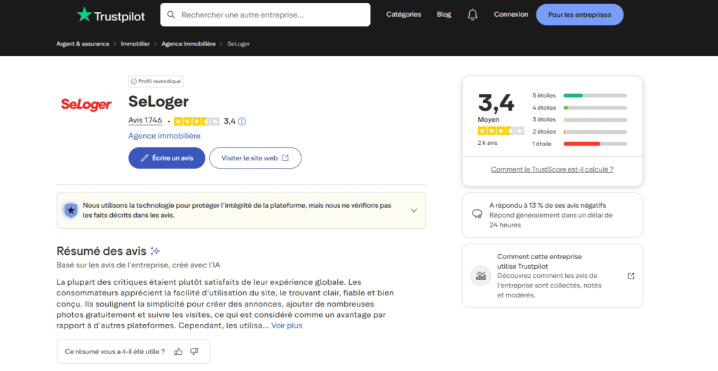seloger avis