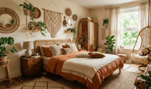 décoration bohème chambre