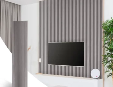 Pourquoi le mur TV en tasseaux de bois séduit autant en 2026