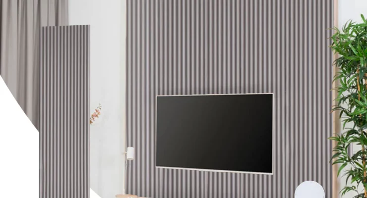 Pourquoi le mur TV en tasseaux de bois séduit autant en 2026